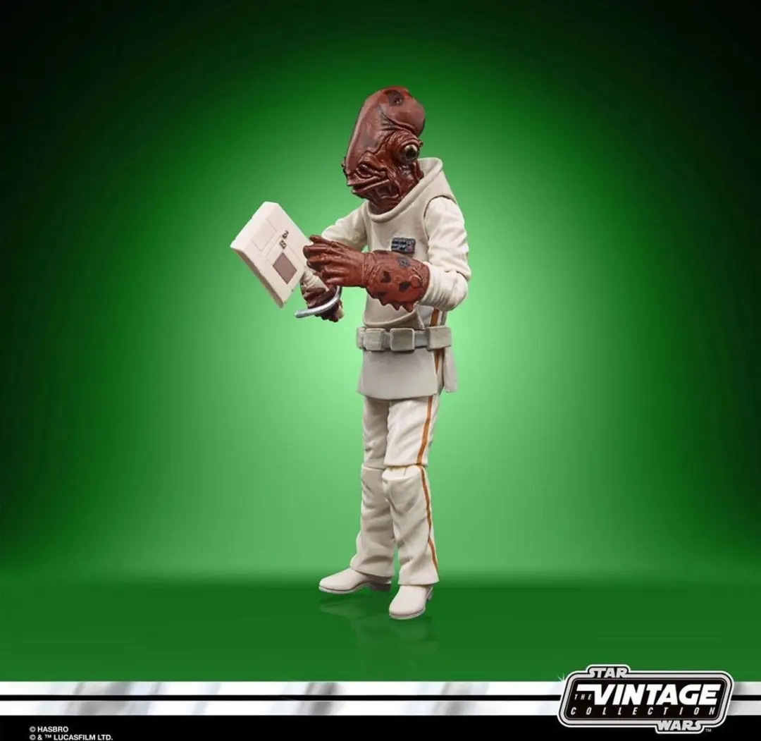 Star Wars Admiraal Ackbar Vintage Collectie - Veelkleurig