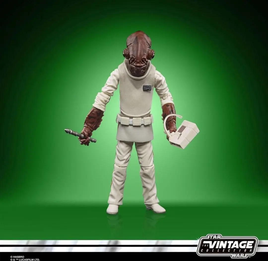 Star Wars Admiraal Ackbar Vintage Collectie - Veelkleurig