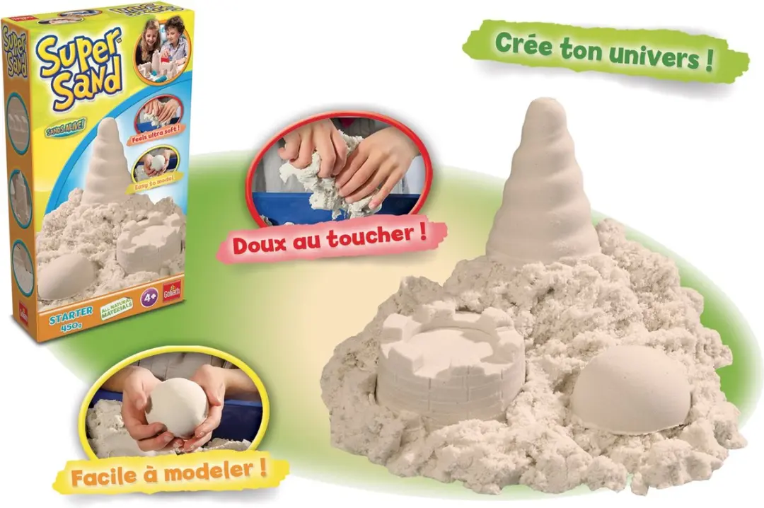 Goliath Super Sand Starter - Geel-Blauw