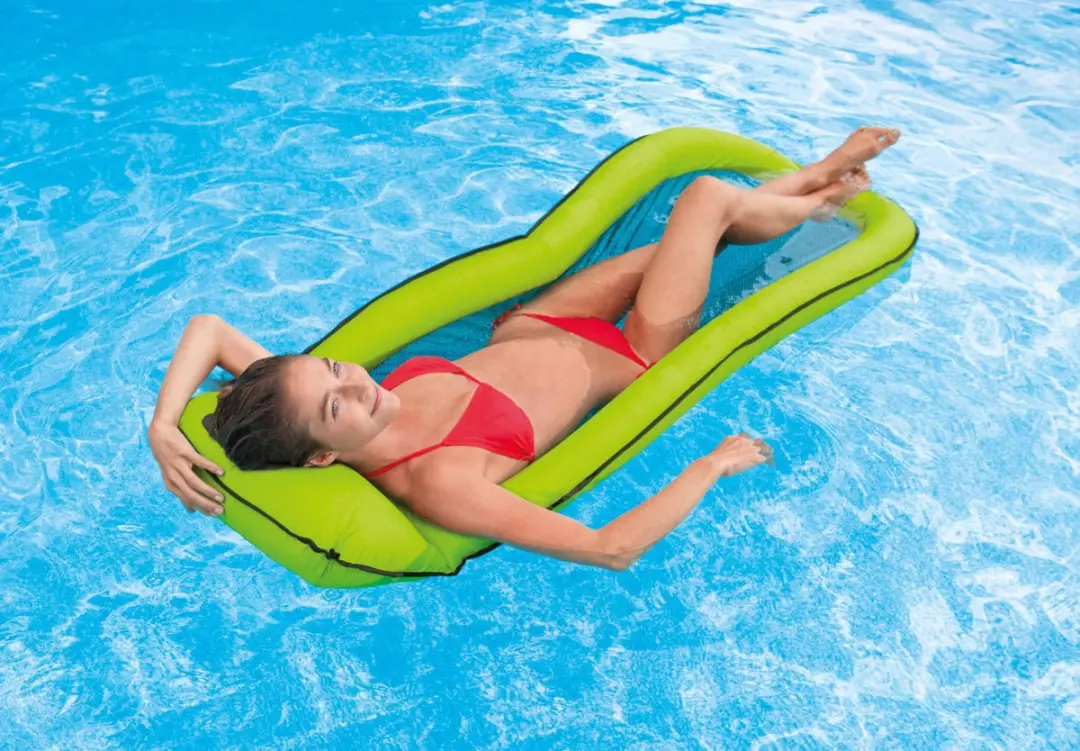 Intex Matras Lounge 178x98cm - Groen