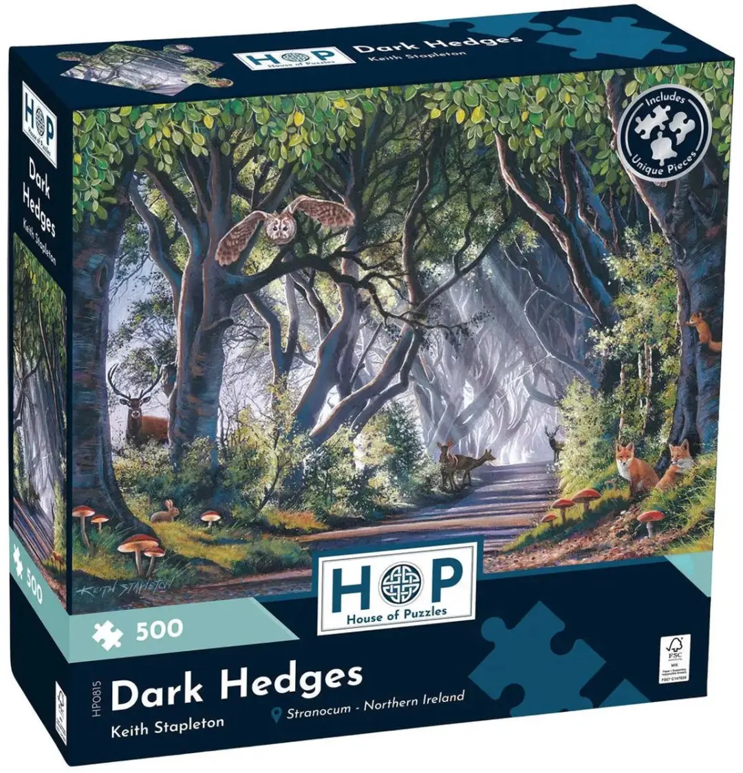House Of Puzzles Dark Hedges Legpuzzel 500 Stuks