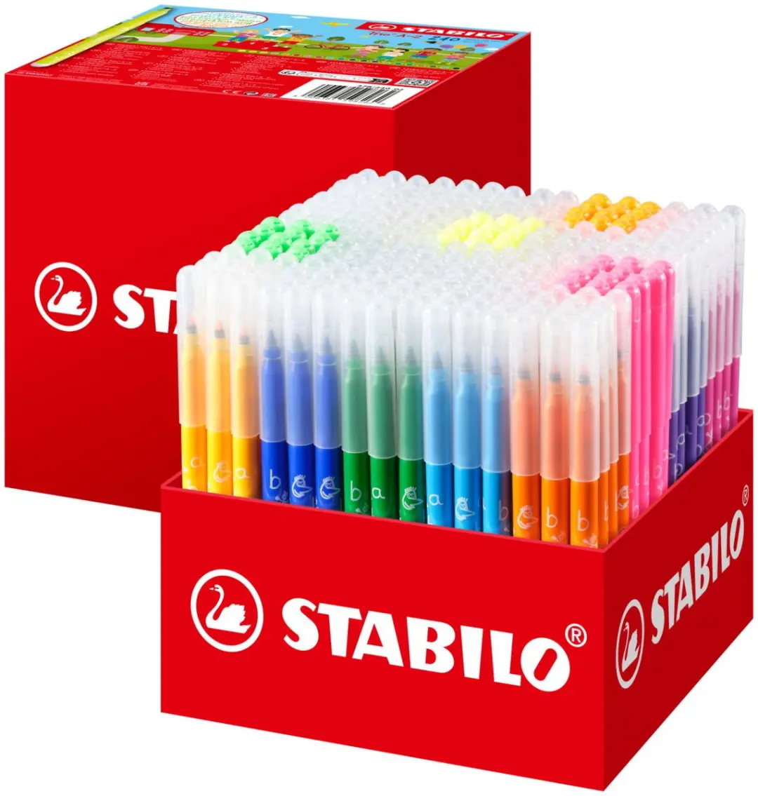STABILO Trio A-Z Viltstift Multicolor
