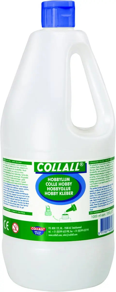 Quantore Hobbylijm Transparant 2L