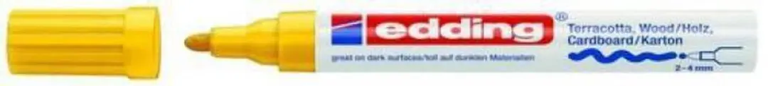 edding 4000-05 Decoratiemarker - Geel - afbeelding 2 van 2
