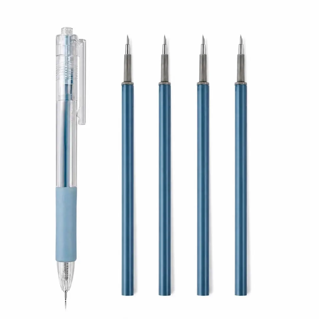 NUVEX Blauw Pen Mes Set 5-delig