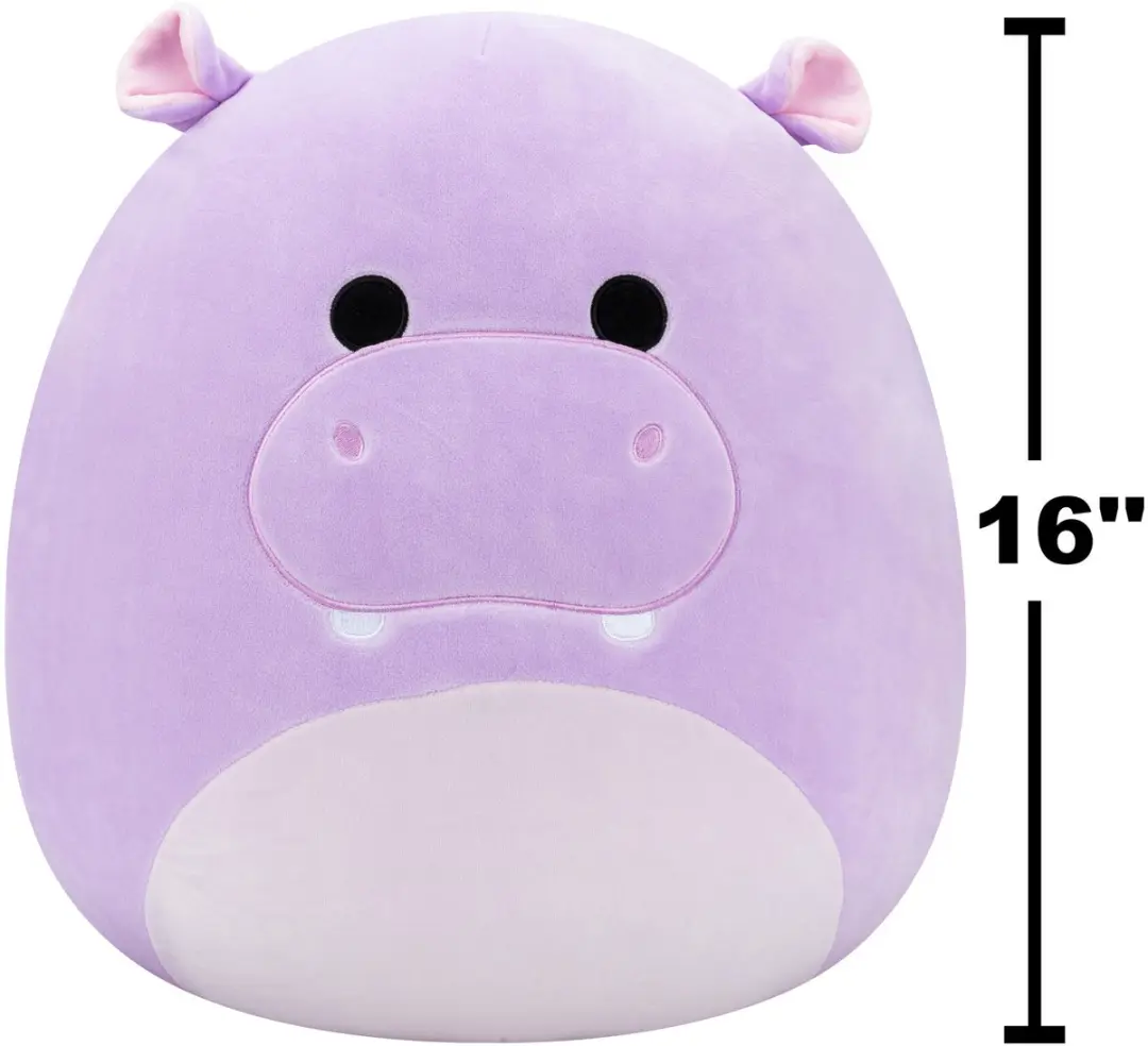 Squishmallows Hanna Paarse Hippo 40cm Pluche
