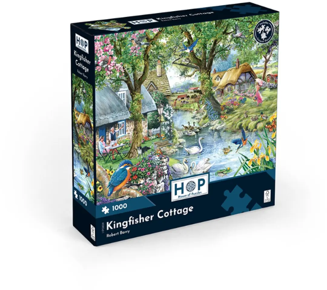 House Of Puzzles Kingfisher Cottage Legpuzzel 1000 Stuks