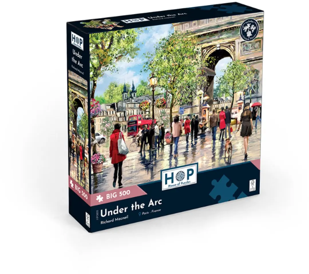 House Of Puzzles Legpuzzel 500 XL Parijs