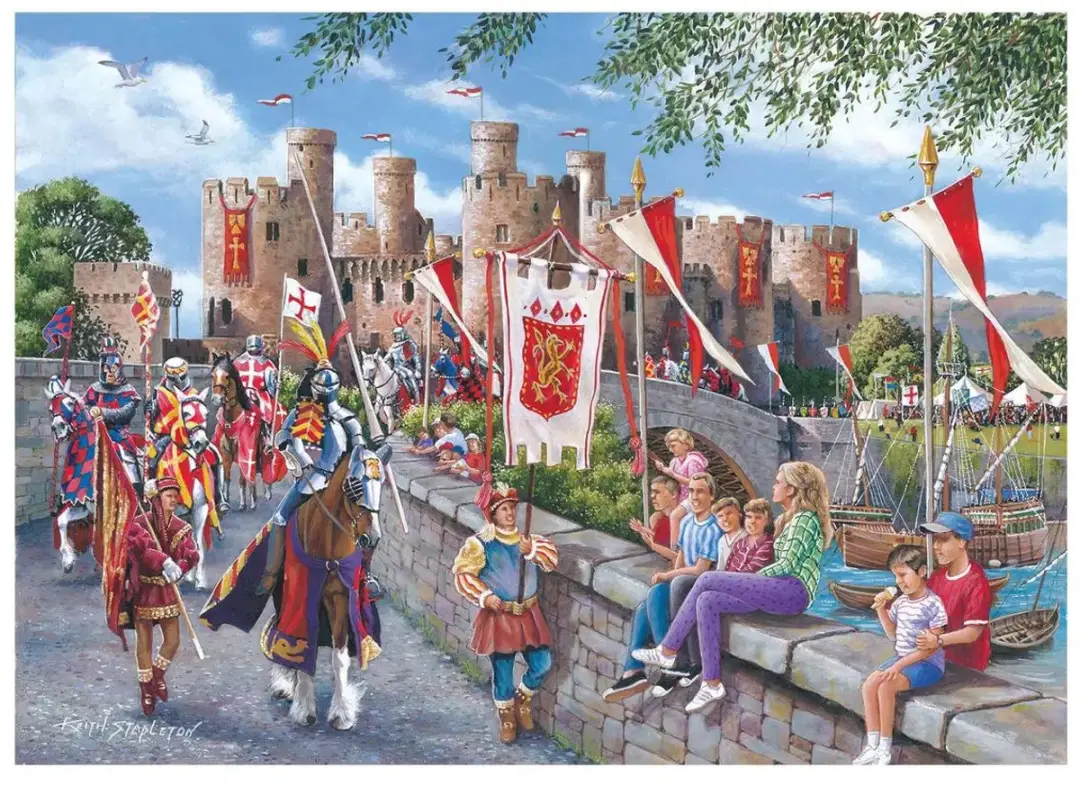 House Of Puzzles Castell Conwy Legpuzzel 1000 Stuks - HP0817