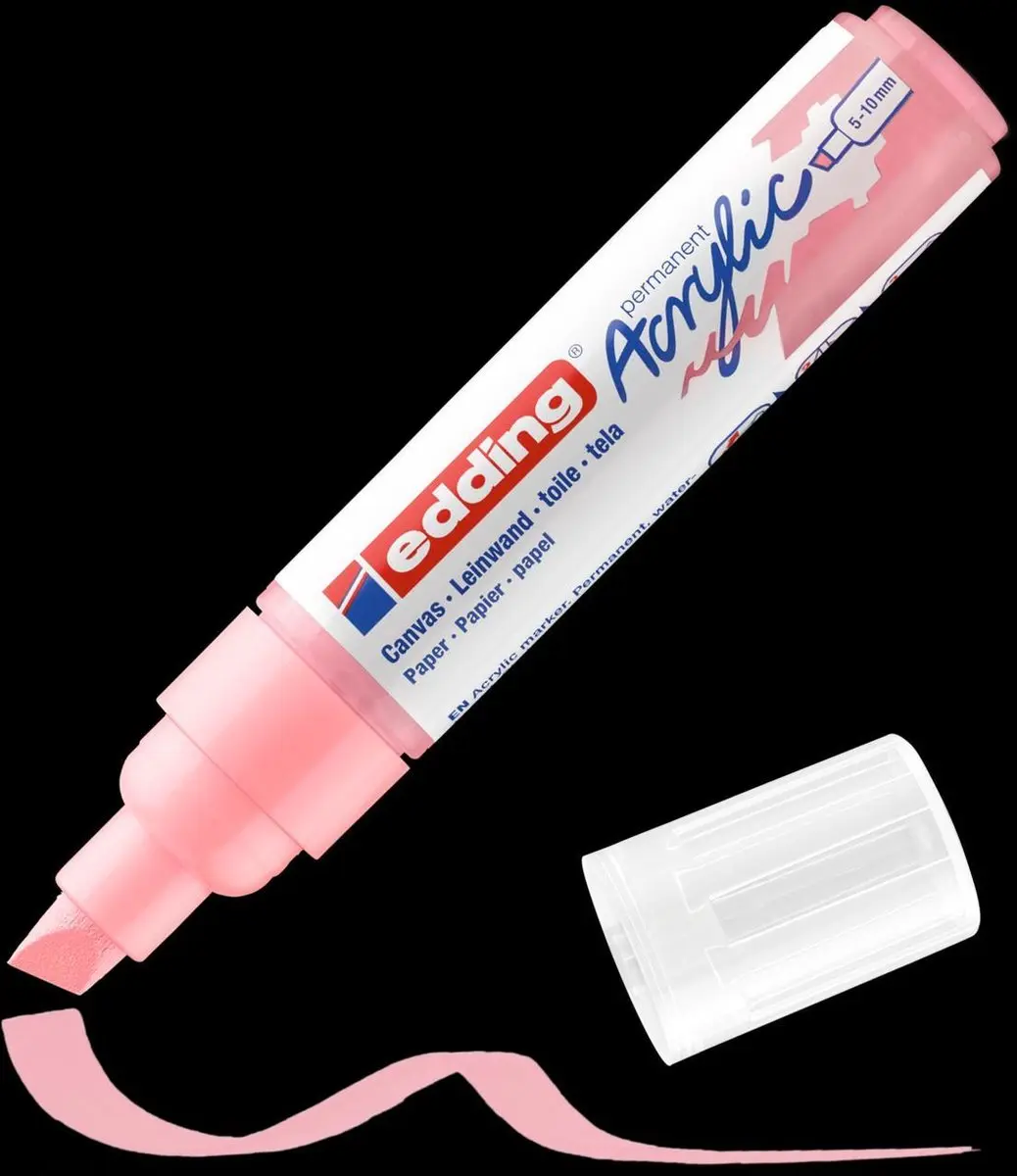 edding 5000 Acrylmarker - Bruin Mauve - afbeelding 3 van 3