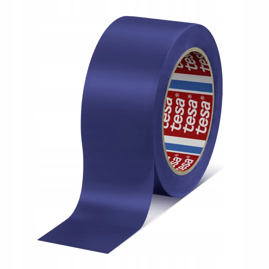 Tesa tesaflex Waarschuwingsband 50mm - Blauw - 33m