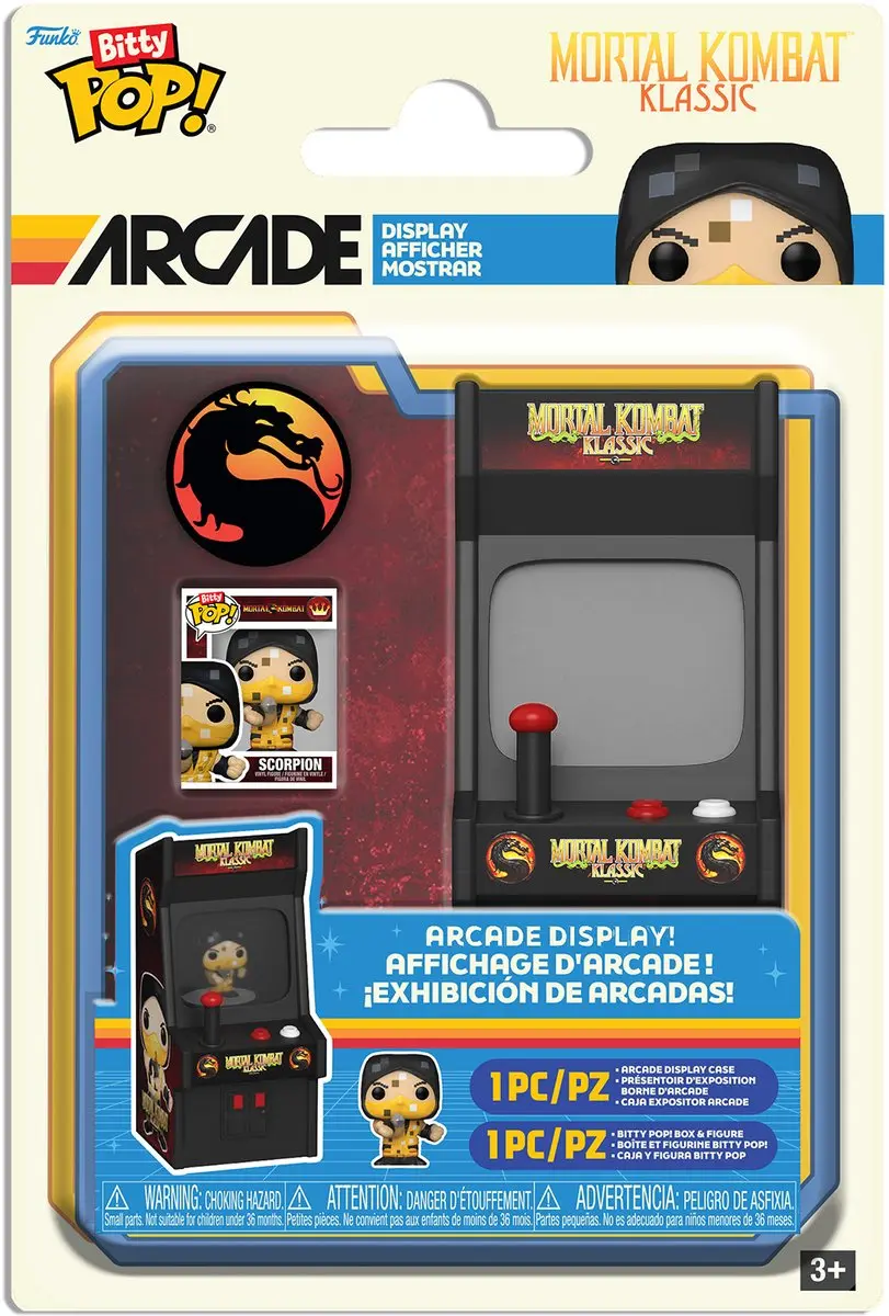 Funko Bitty Arcade Mortal Kombat FK91394 - Multi