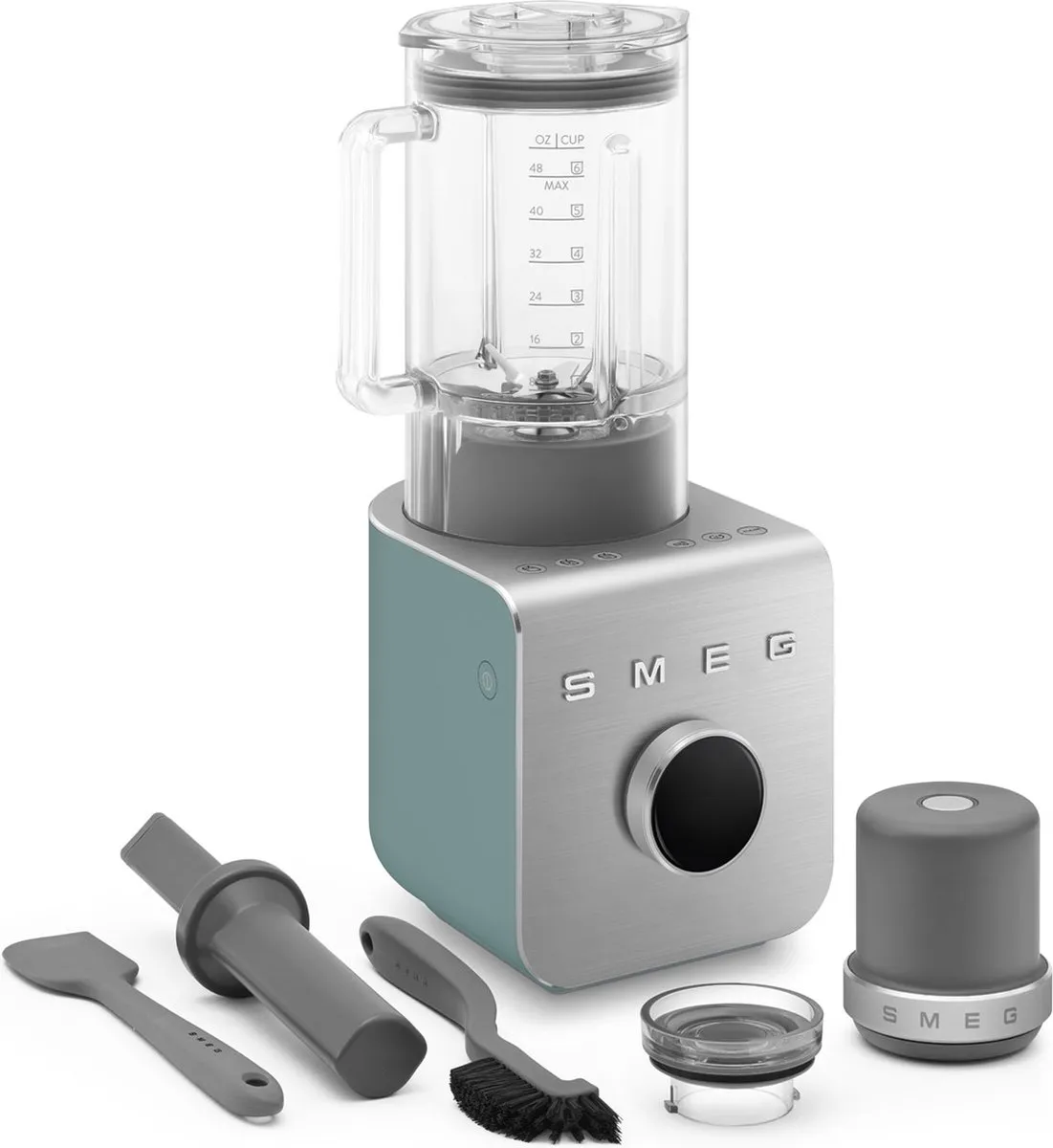 Smeg BLC02EGMEU Blender 1400W - Vacuümpomp - 1,5L - Emerald Green - afbeelding 6 van 6