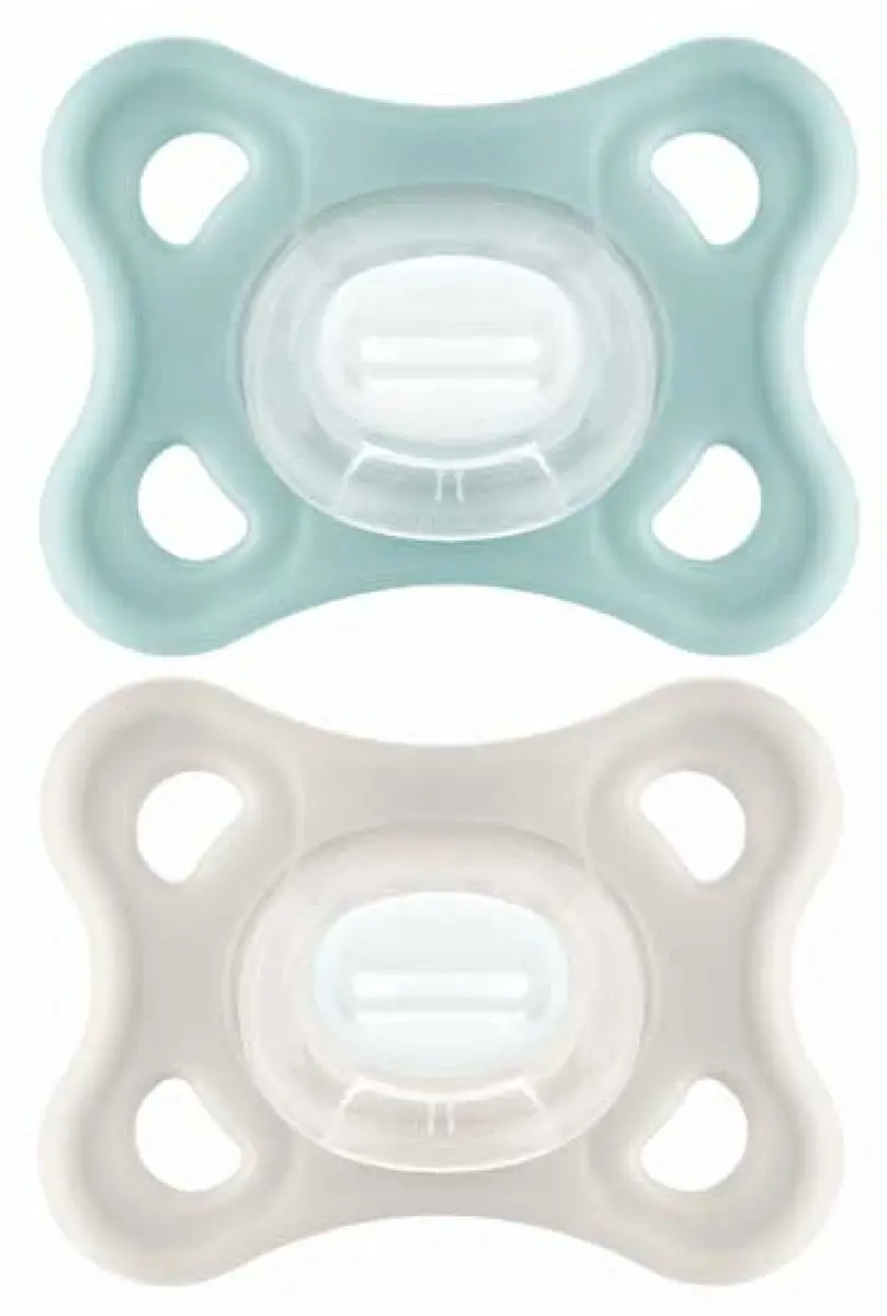 MAM 2 Comfort Fopspenen 2-6 Maanden - Blauw/ Groen