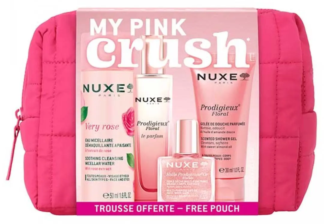 Nuxe Prodigieux Floral Trousse My Pink Crush