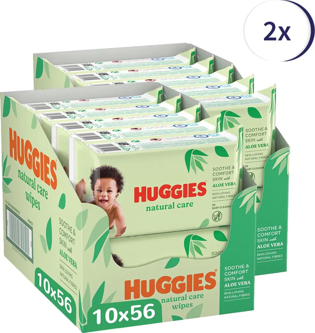 Huggies Natural Care Billendoekjes