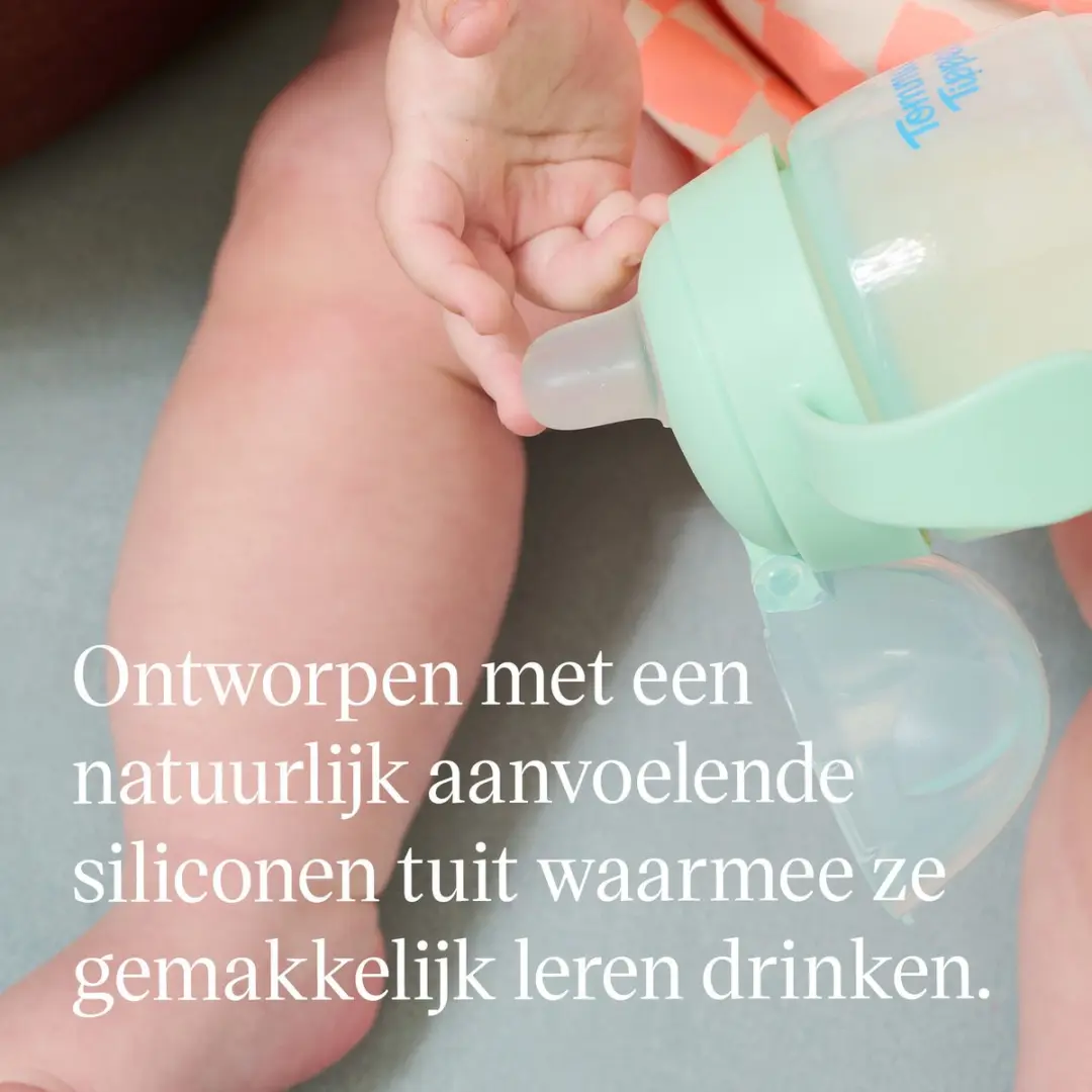 Tommee Tippee Tuitbeker 2x150ml - 4m+ - Groen & Oranje