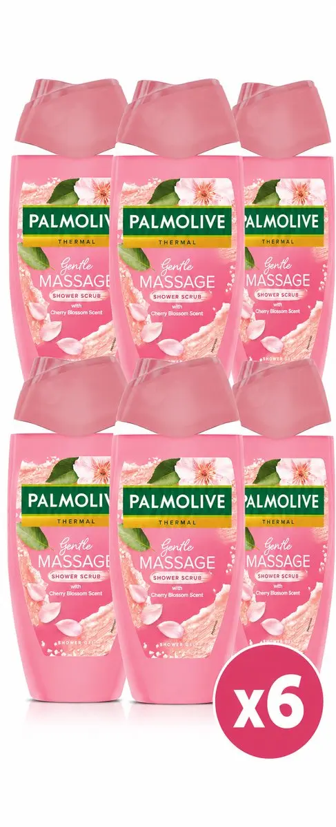 Palmolive Shower Scrub Thermal Cherry Blossom 250ml