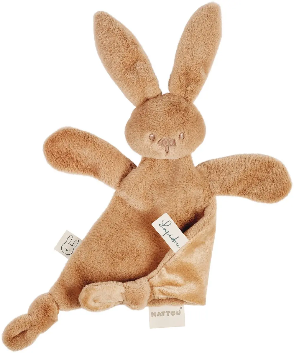 Nattou Lapidou Baby Knuffeldoekje 37x35cm