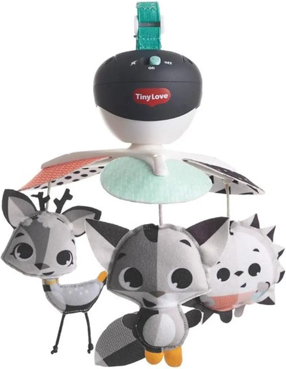 Tiny Love Take Along Muziekmobiel Magical Tales - Zwart/Wit