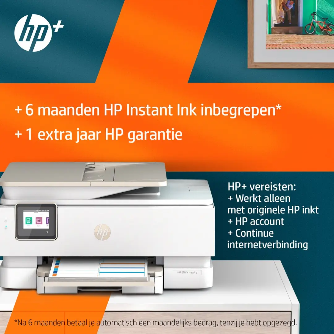 HP ENVY Photo Inspire 7924e 349W0B All-in-One Printer - Beige - afbeelding 6 van 6