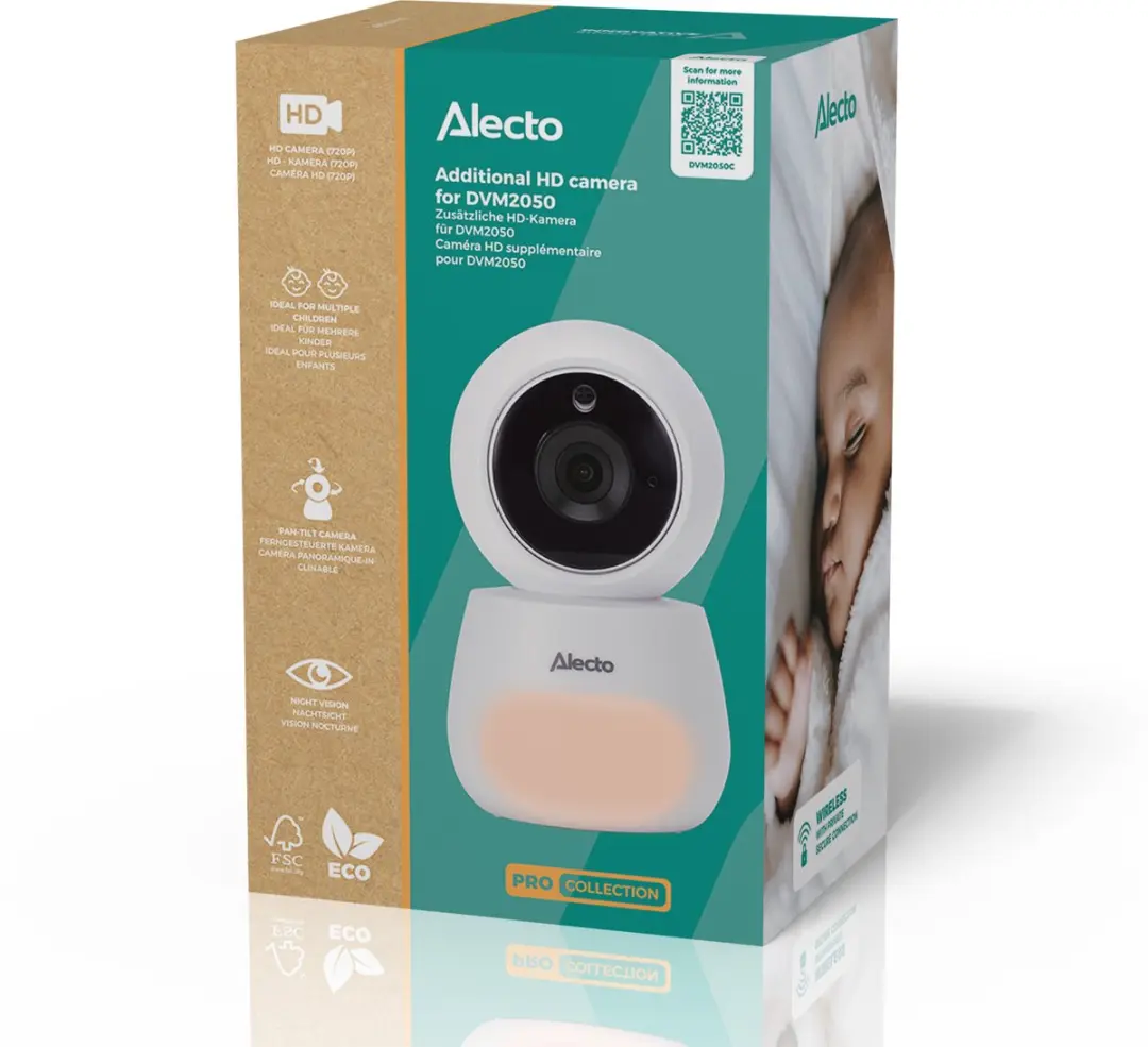 Alecto DVM2050C Extra Camera - Wit
