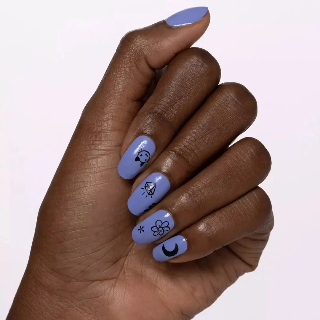 Essence Stampy Designs Nail Stamping Templates - Zilver