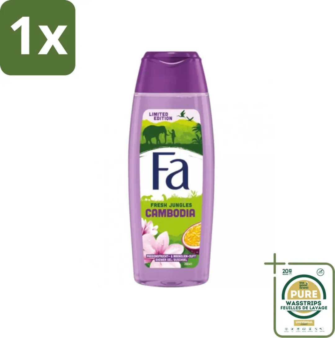 Fa Fresh Jungles Cambodia Douchegel 250ml