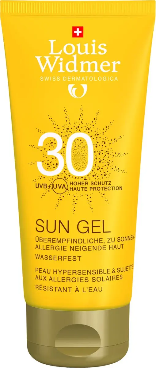 Louis Widmer Sun Gel SPF30 Ongeparfumeerd 100ml