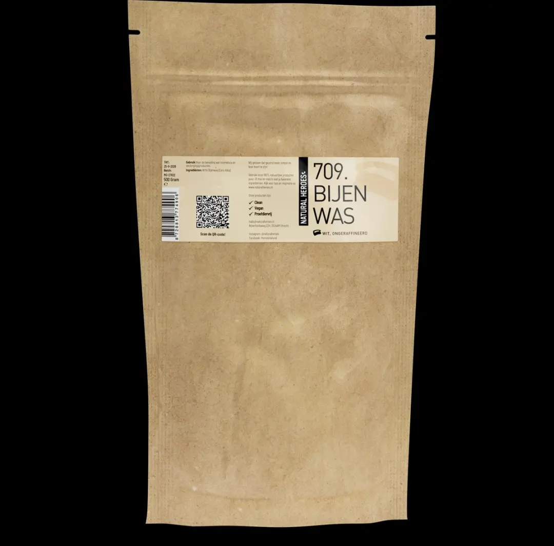 Natural Heroes Bijenwas Wit 500g