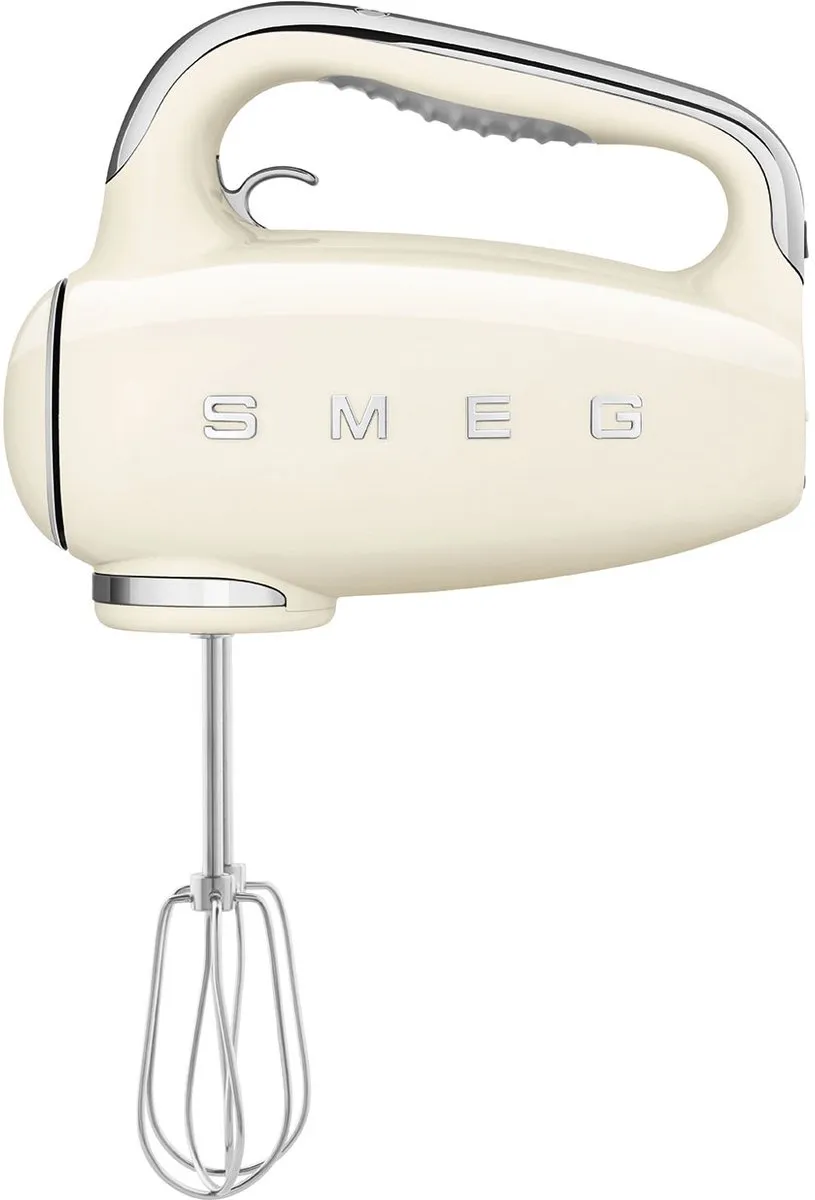 Smeg HMF01CREU Handmixer - 250W - 9 Snelheden - Crème