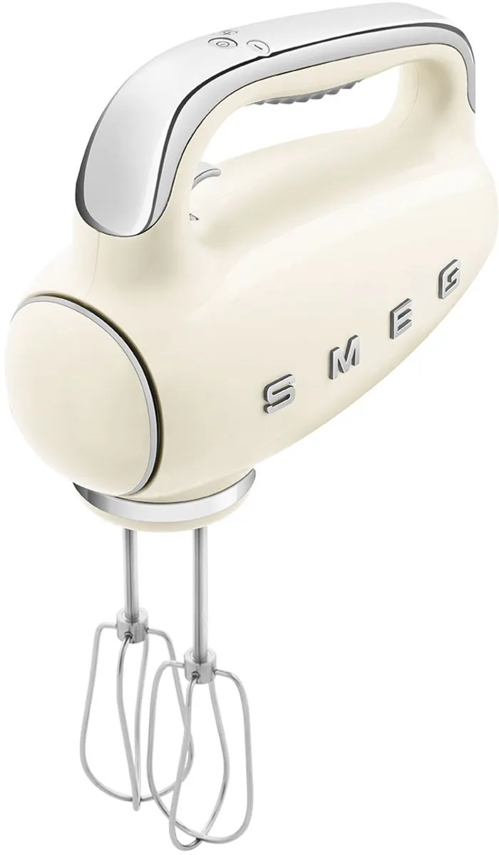 Smeg HMF01CREU Handmixer - 250W - 9 Snelheden - Crème