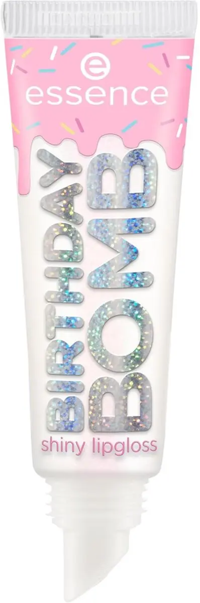 Essence Birthday Bomb Shiny Lipgloss 01 Cake My Day - 10ml
