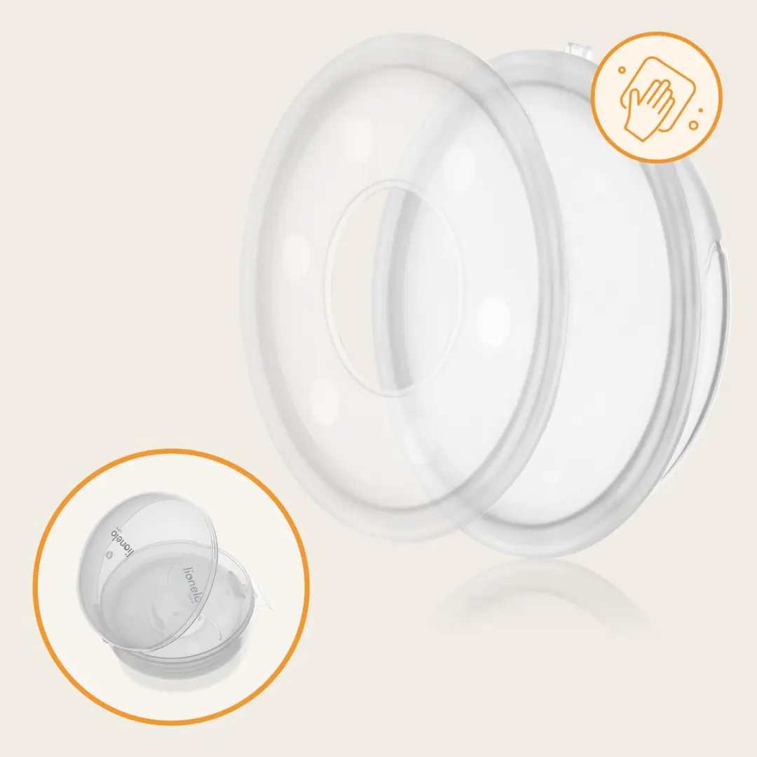 Lionelo Milky Plus Melkcollectoren - 2x40ml - Met etui