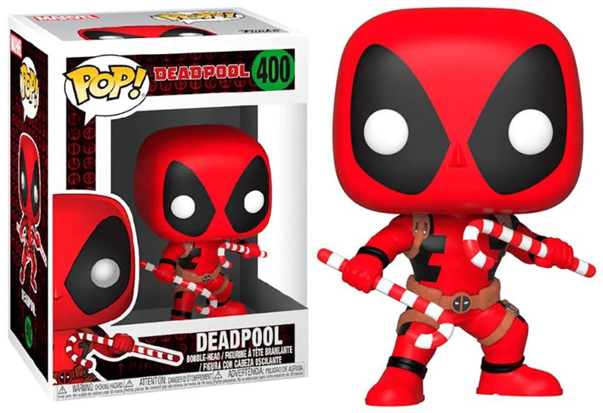 Funko Pop! Deadpool Christmas #400 Verzamelfiguur - Multi