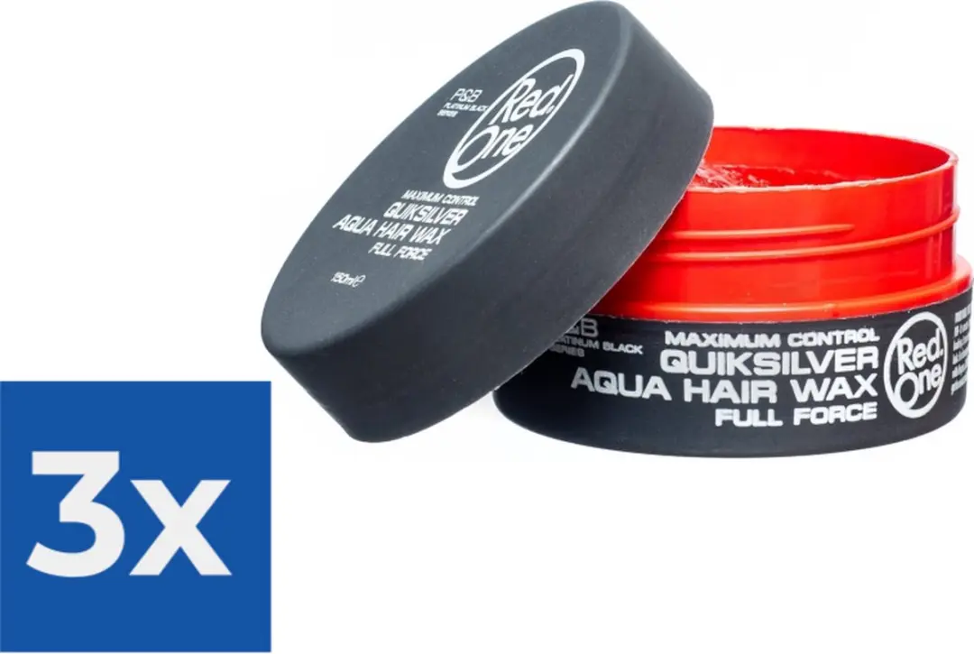 Red One Quicksilver Aqua Hair Wax 150ml