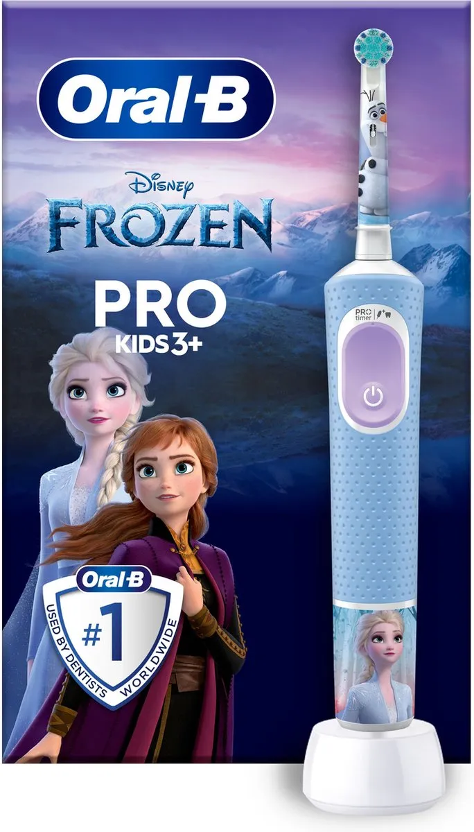 Oral-B Pro Kids Frozen Editie Elektrische Tandenborstel - Blauw
