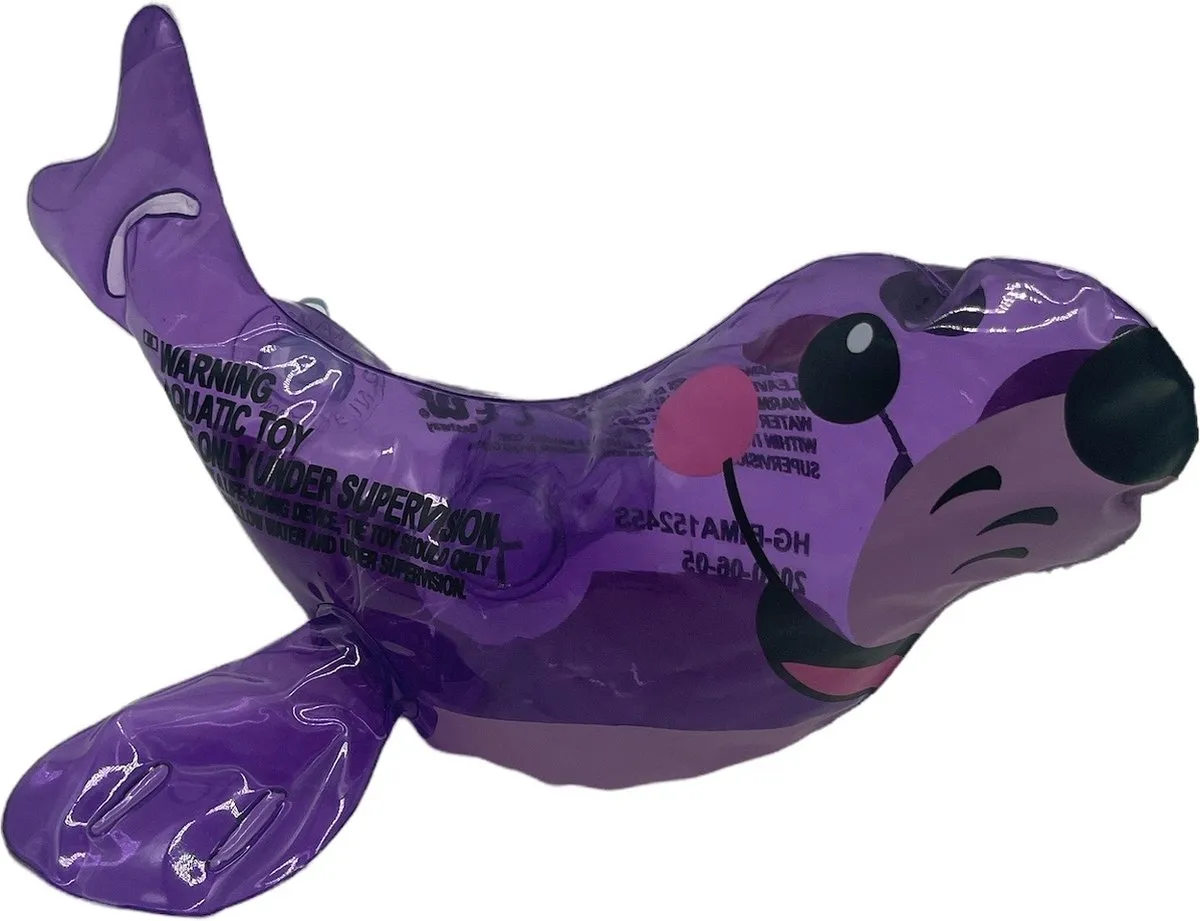 Bestway Mini Zeehond Badspeeltje 24cm - Paars