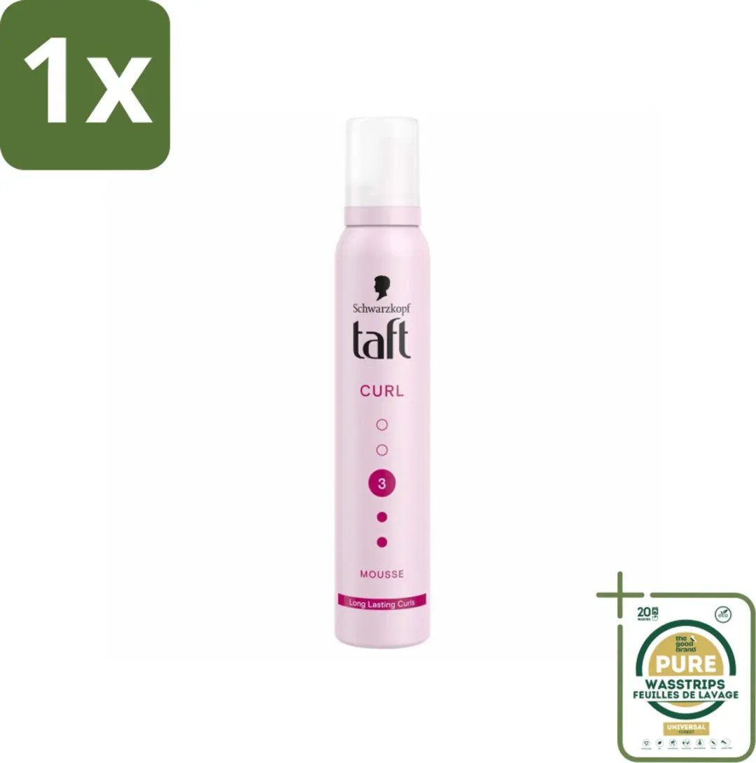 Taft Curl 3 Haarmousse 200ml - Hold 3/15