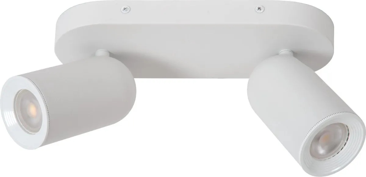 Lucide PUNCH Plafondspot 2xGU10 - Wit