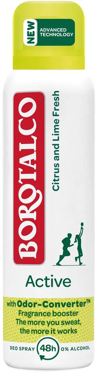 Borotalco Deodorant Spray Active Citrus & Lime Fresh 150ml