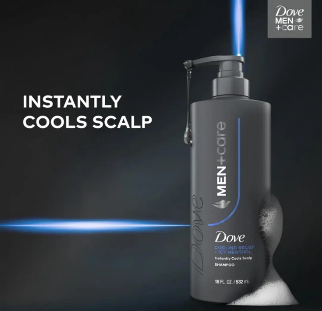 Dove Men+Care Cooling Relief Shampoo 532ml