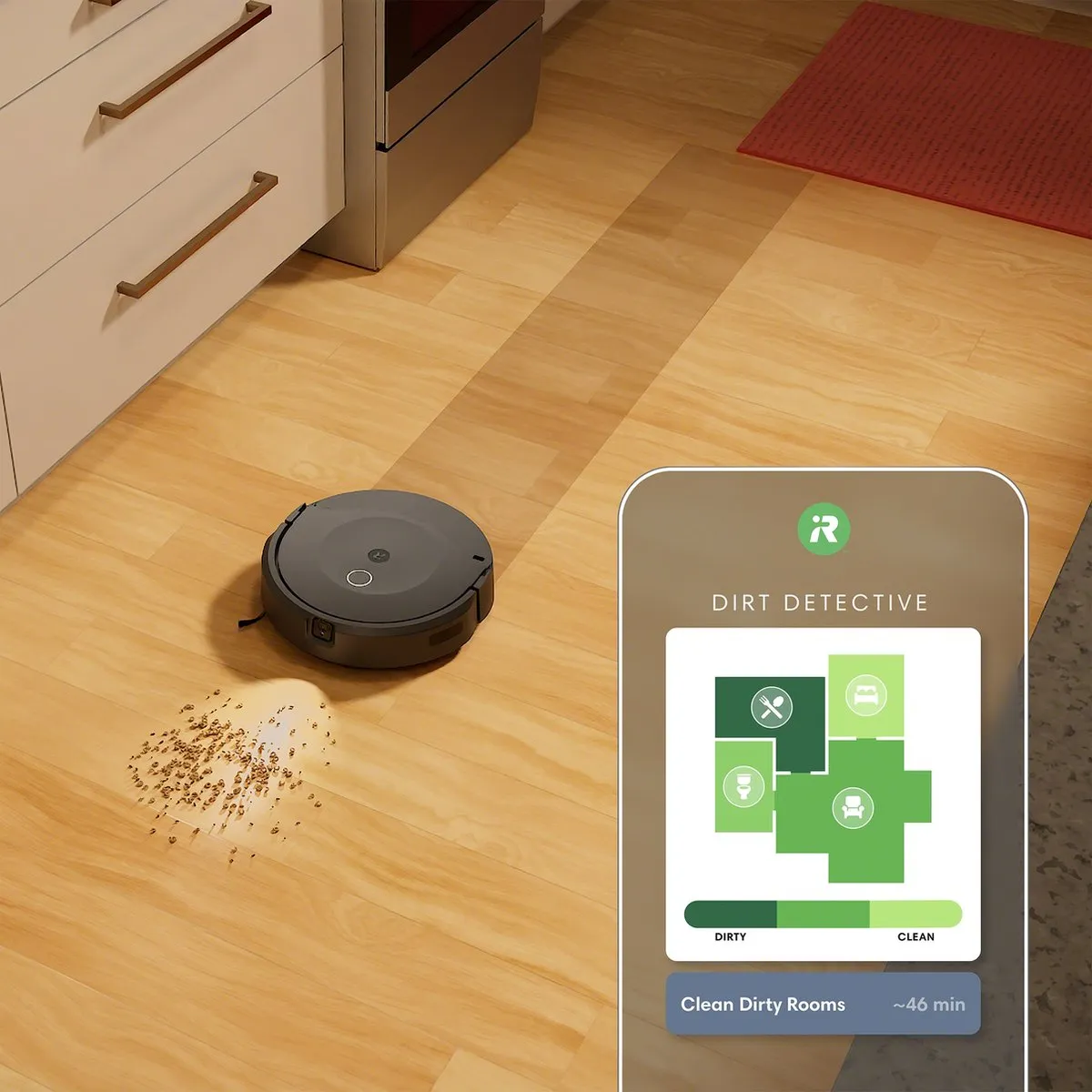 iRobot Roomba Combo 10 Max X0858 Robotstofzuiger & Dweilrobot - Zelfreinigend - Zwart - afbeelding 6 van 6