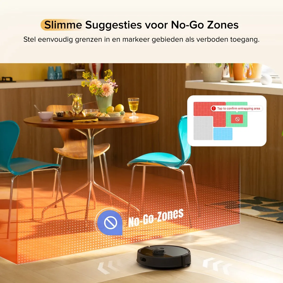 Roborock Q7 M5 Robotstofzuiger - 10000 Pa - Zwart - afbeelding 6 van 6