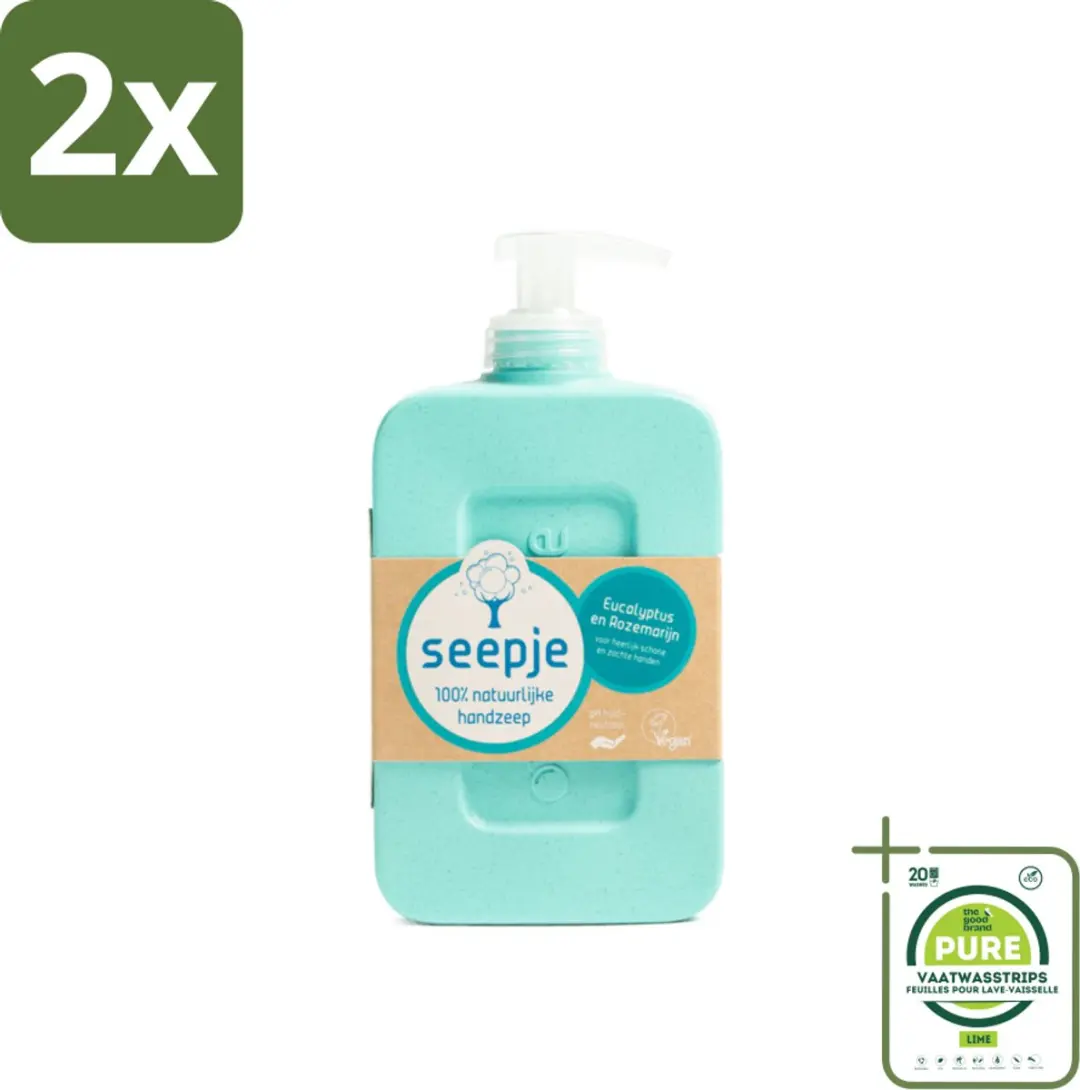 Seepje Handzeep Eucalyptus Rozemarijn 600ml