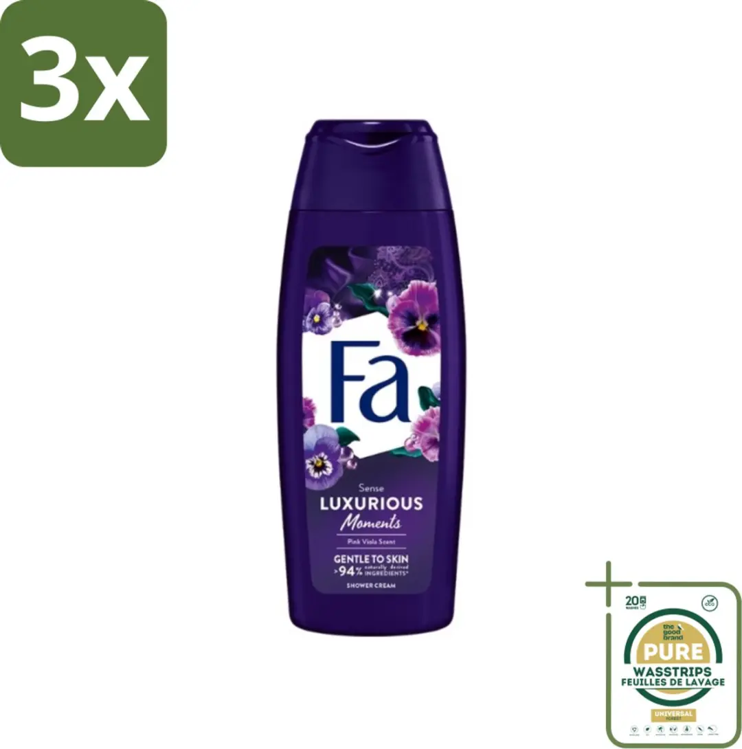 Fa Luxurious Moments Douchecrème Roze Viooltjes 750ml