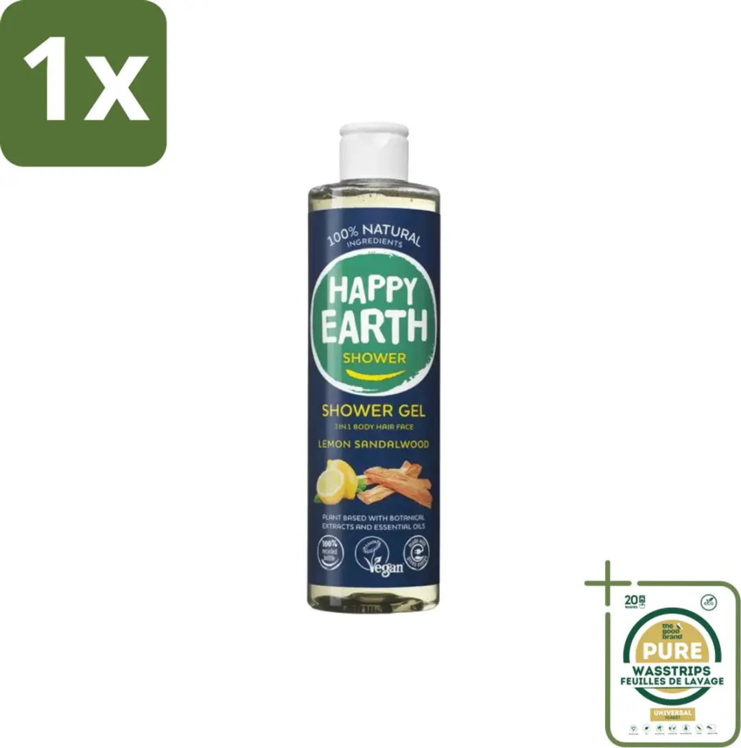 Happy Earth Men Protect Douchegel 300ml