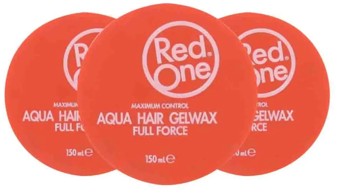 Red One Aqua Hair Gel Wax Full Force Orange
