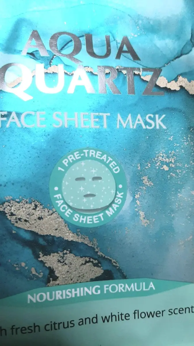 Sence Aqua Quartz Gezichtsmasker - 20ml - Turquoise Blauw - afbeelding 6 van 6