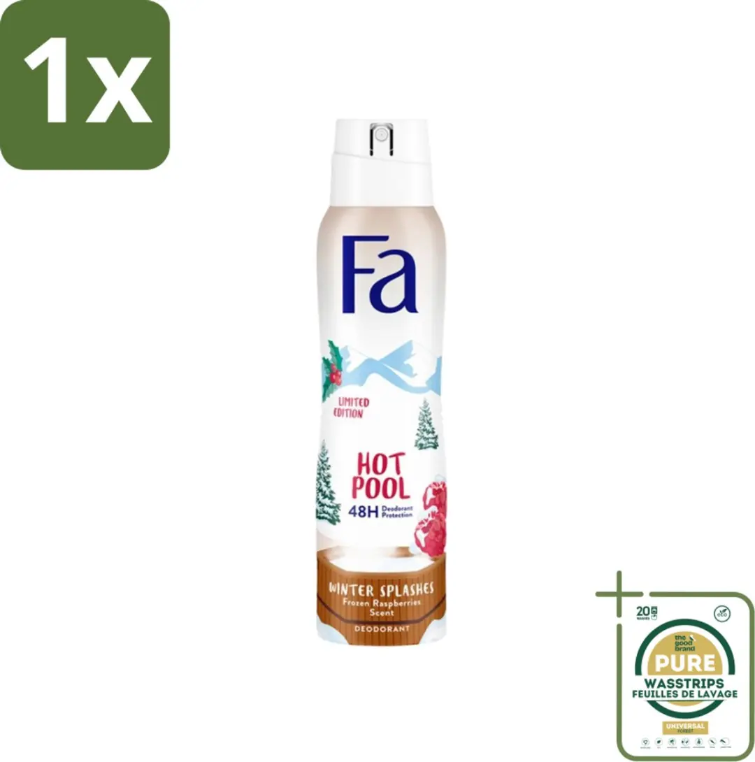 Fa Deospray Winter Splashes Frozen Raspberry 150ml